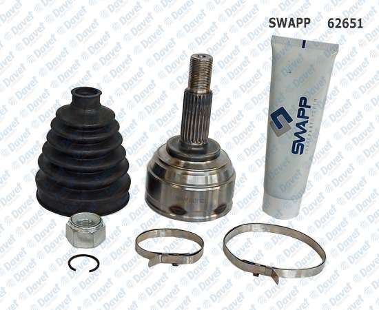 SWAPP 62651 Aks Kafasi Dis Micra K12 1.5dci 03>10 - Nissan Note E11 1.4i 16v 06>13   (Dis Freze:23 Ic Freze:22 Conta Capi:49 Boy:141.5 Mm)